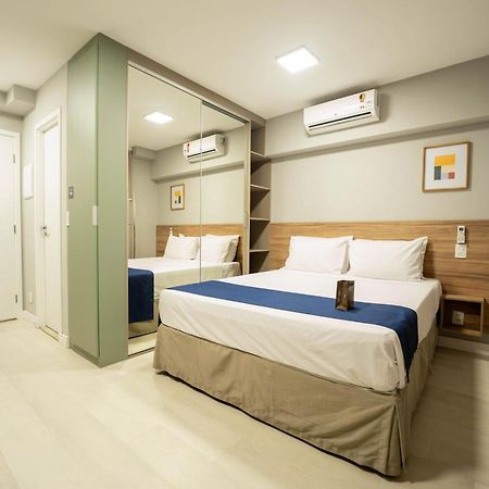 סאו פאולו Apartamentos Studio Allure Moema - Com Cafe Da Manha Opcional, Recepcao E Valet 24 Horas מראה חיצוני תמונה