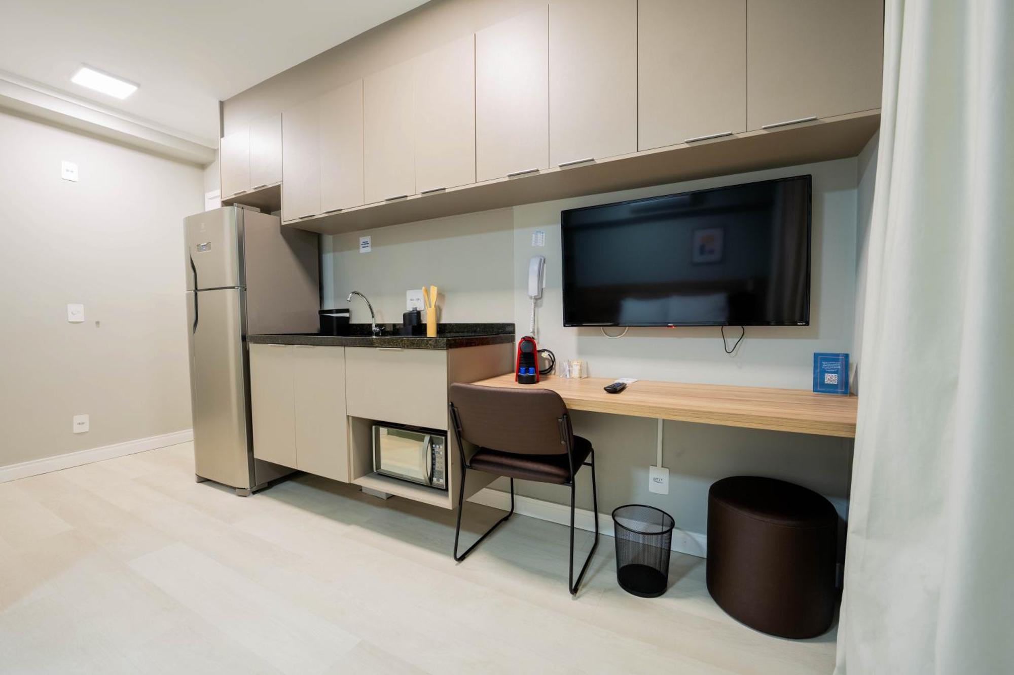 סאו פאולו Apartamentos Studio Allure Moema - Com Cafe Da Manha Opcional, Recepcao E Valet 24 Horas חדר תמונה