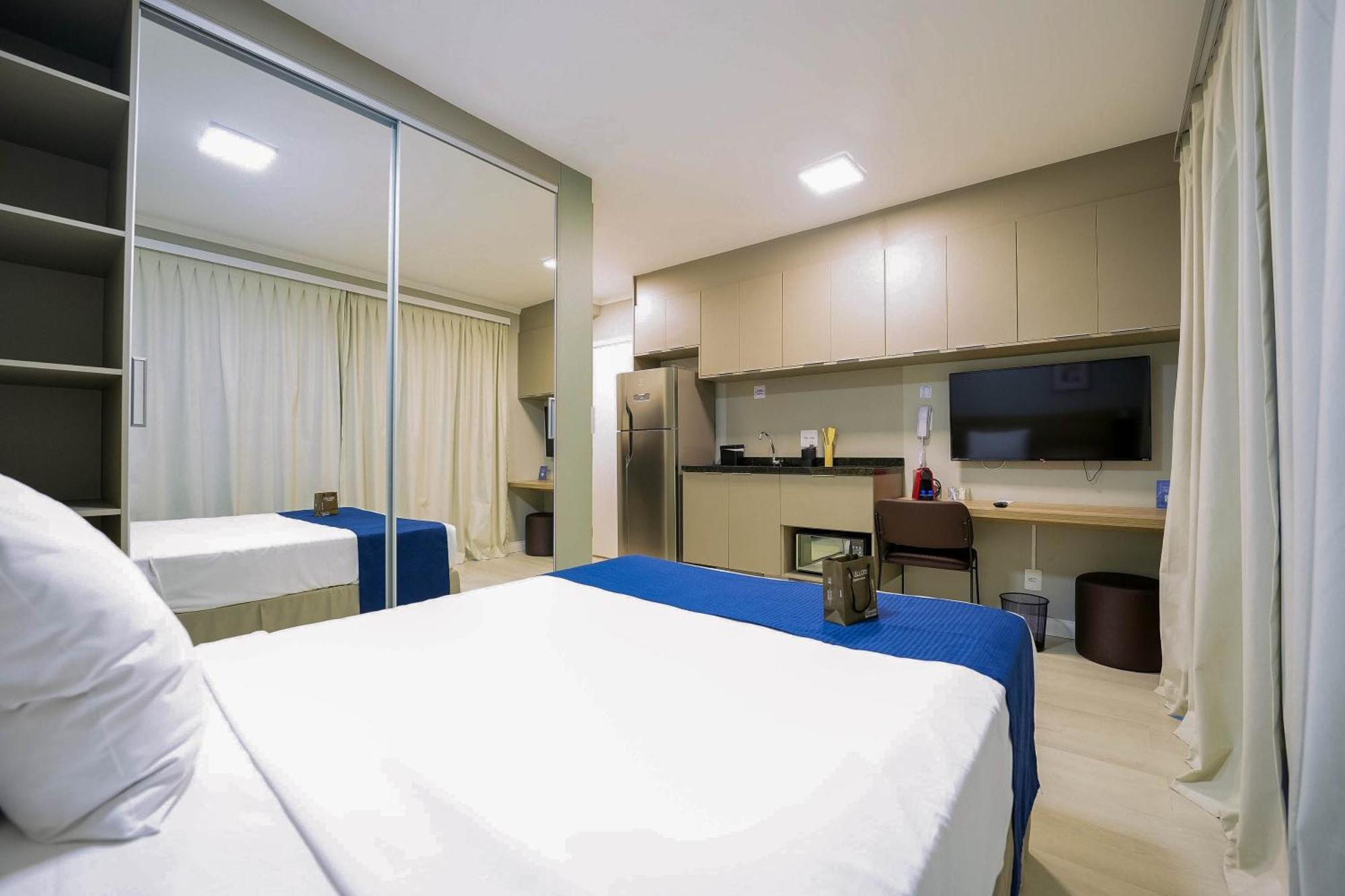 סאו פאולו Apartamentos Studio Allure Moema - Com Cafe Da Manha Opcional, Recepcao E Valet 24 Horas חדר תמונה