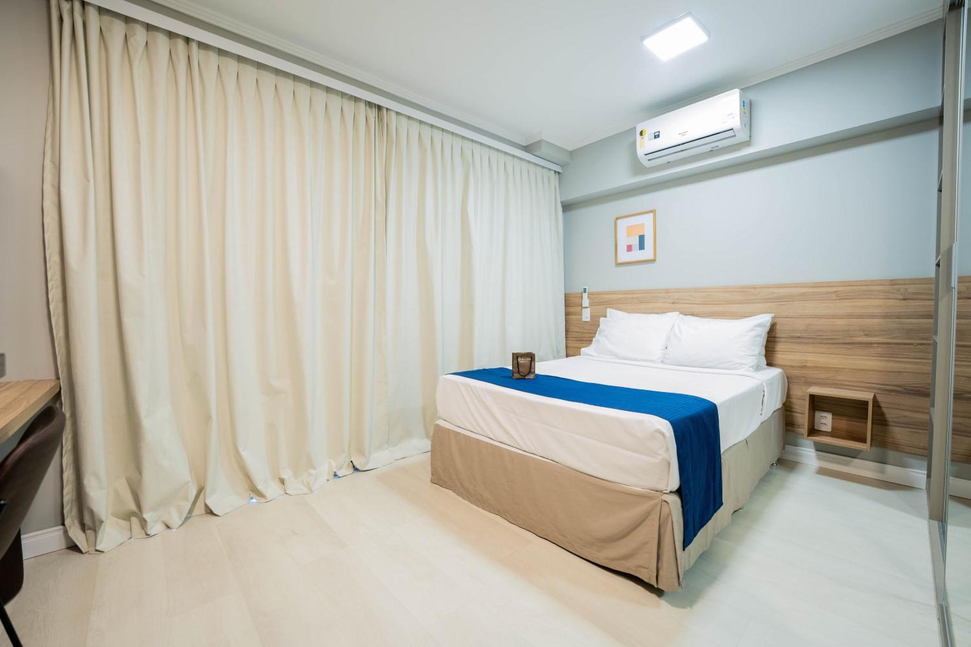 סאו פאולו Apartamentos Studio Allure Moema - Com Cafe Da Manha Opcional, Recepcao E Valet 24 Horas חדר תמונה