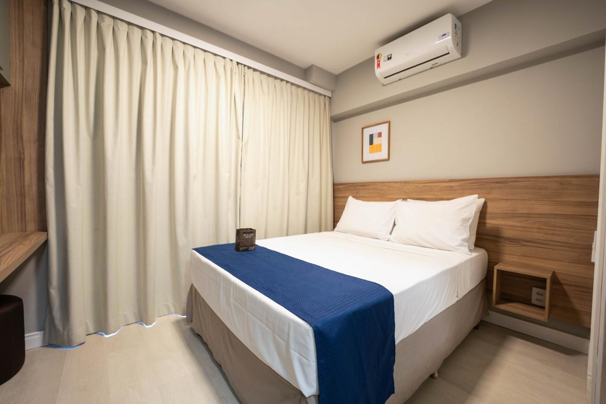 סאו פאולו Apartamentos Studio Allure Moema - Com Cafe Da Manha Opcional, Recepcao E Valet 24 Horas חדר תמונה