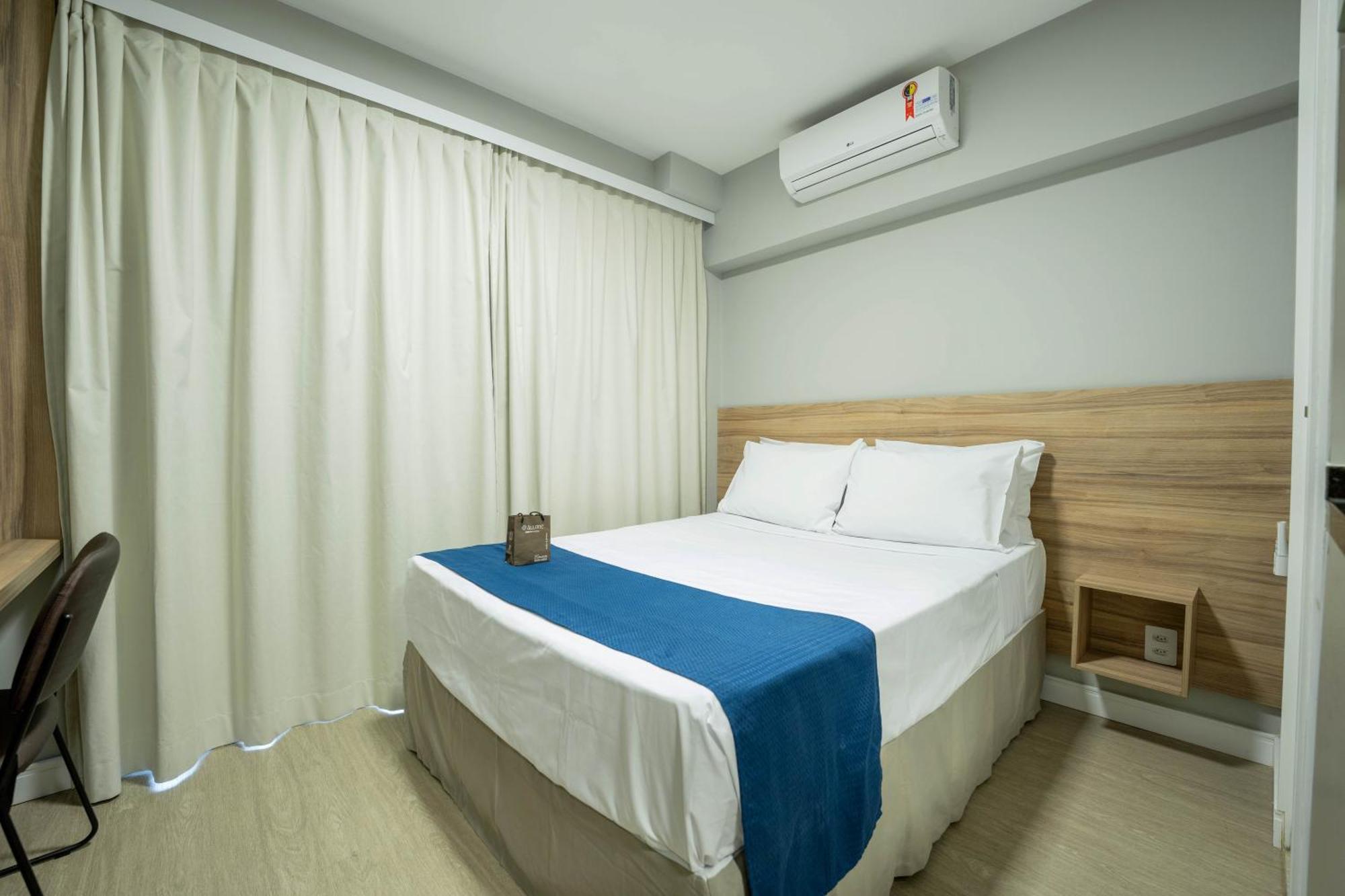 סאו פאולו Apartamentos Studio Allure Moema - Com Cafe Da Manha Opcional, Recepcao E Valet 24 Horas חדר תמונה